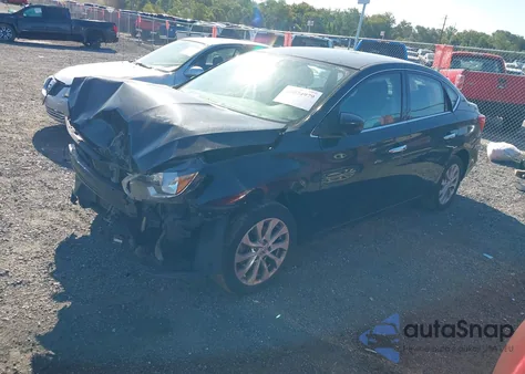 2019 Nissan Sentra Sv z USA, uszkodzony, nr VIN 3N1AB7AP0KY295082